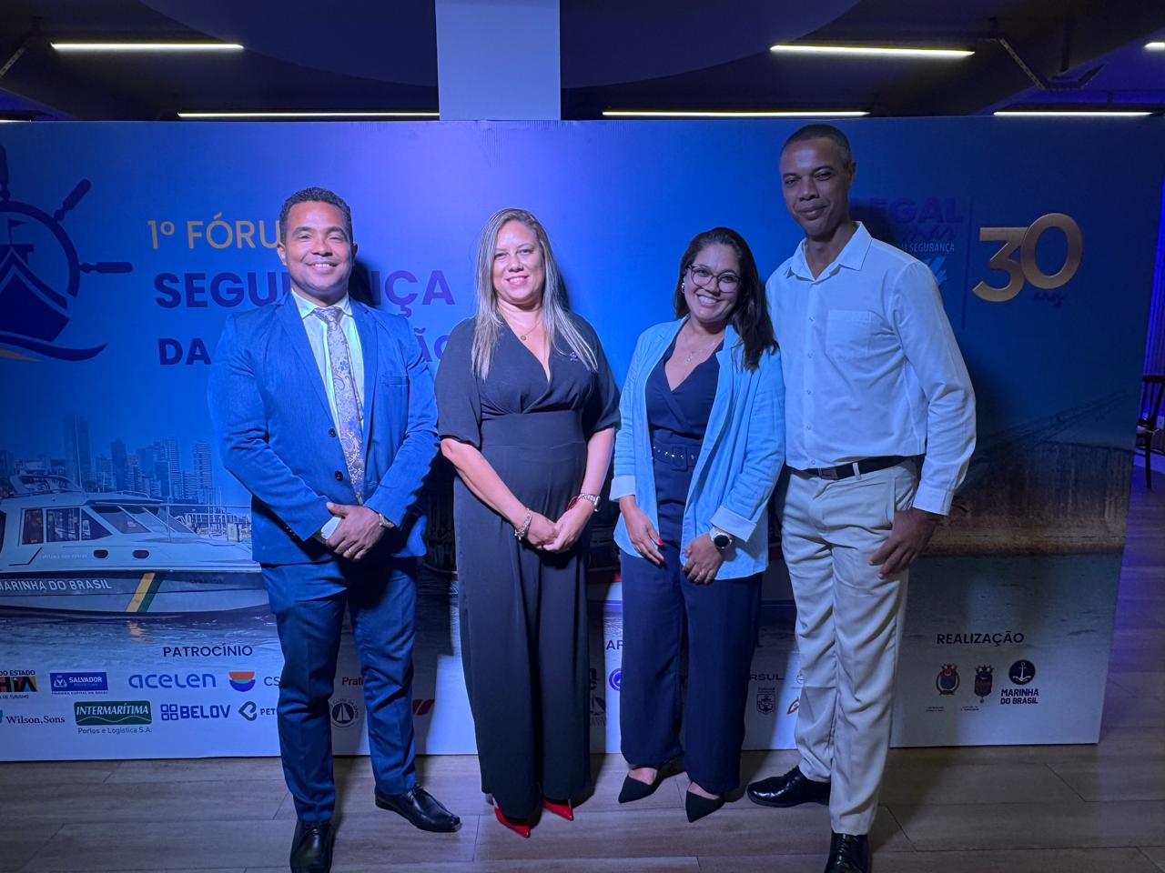 OGMOSA marca presen�a no 1� F�rum de Seguran�a da Navega��o